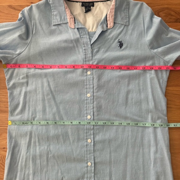 LIKE NEW U.S POLO ASSN. OXFORD DRESS - Picture 8 of 9